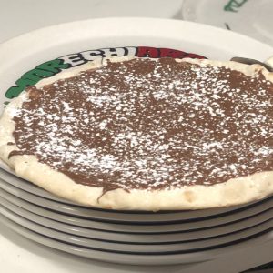 Nutella pizza