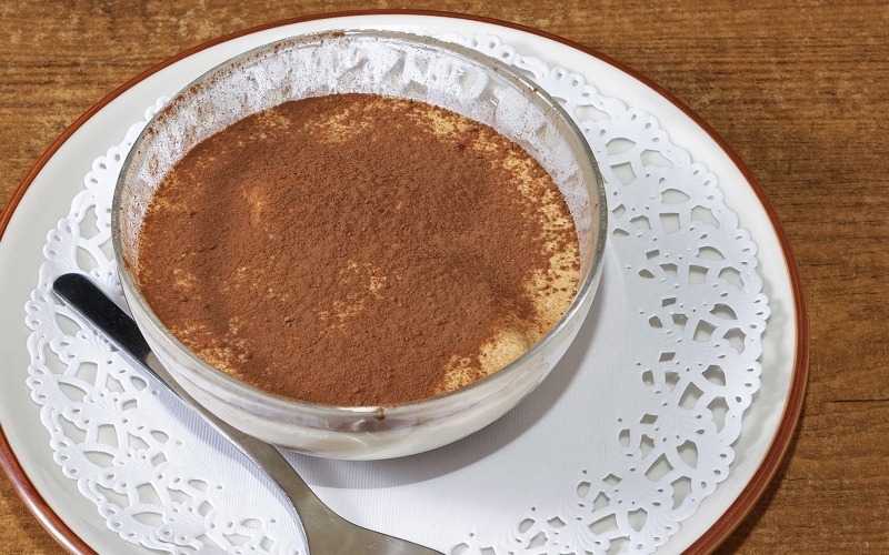 Tiramisú Casero