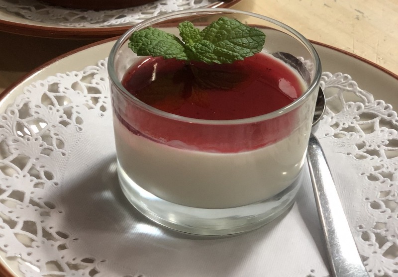 Panna cotta maison
