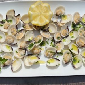 Cloïsses a la planxa